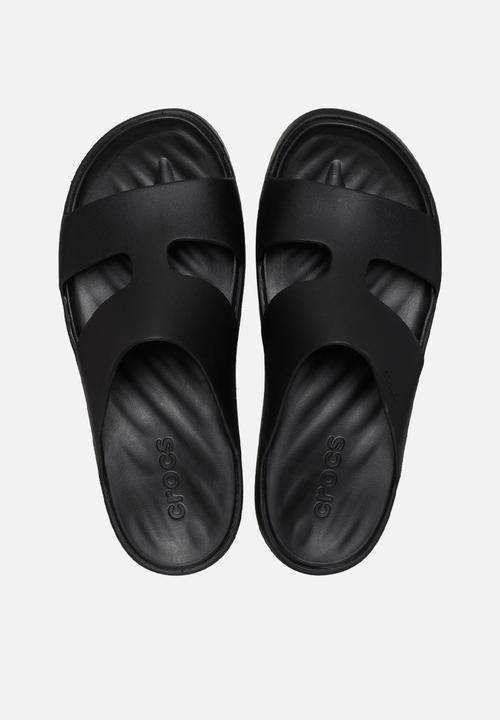 Crocs - Getaway platform h-strap - black