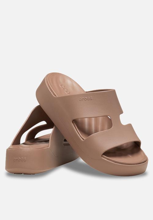 Crocs - Getaway platform h-strap - latte