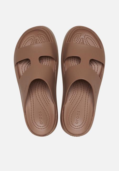 Crocs - Getaway platform h-strap - latte