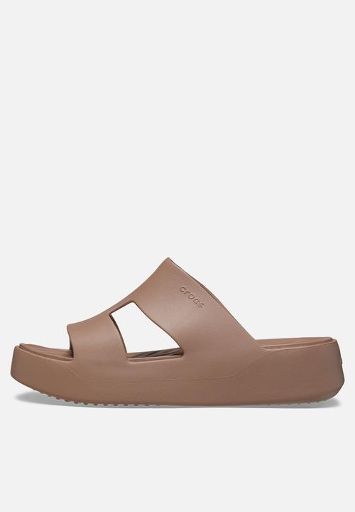 Crocs - Getaway platform h-strap - latte
