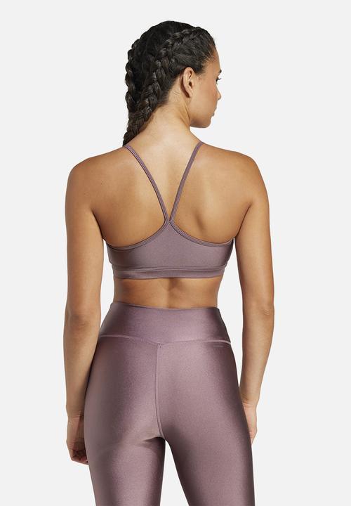 adidas Performance - Aero Ls Bra - Shadow Fig