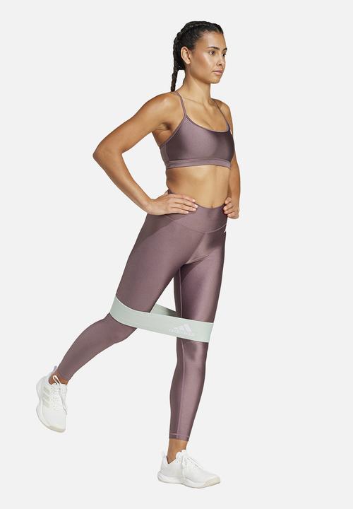 adidas Performance - Aero Ls Bra - Shadow Fig