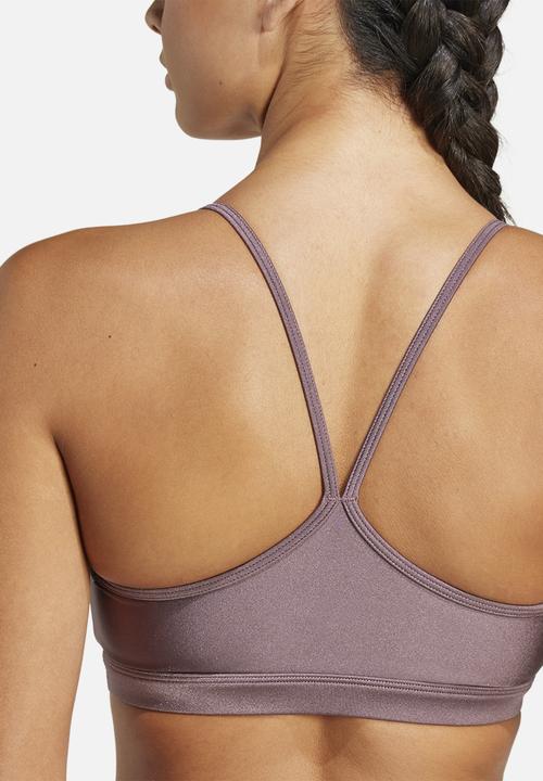 adidas Performance - Aero Ls Bra - Shadow Fig