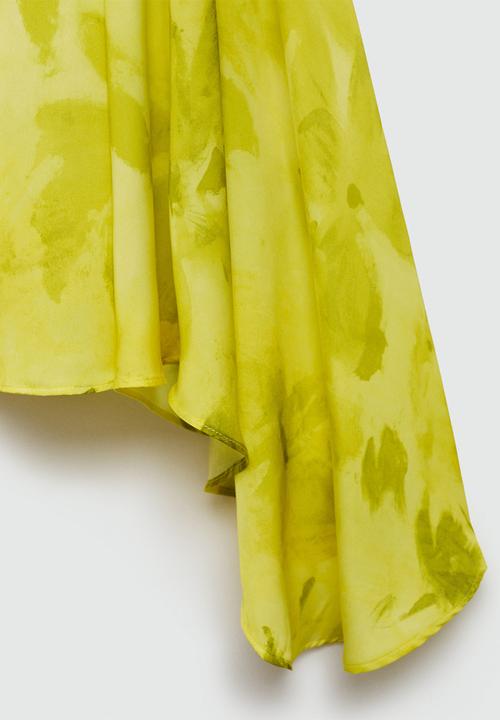 MANGO - Blouse Calipo-A - Bright Yellow