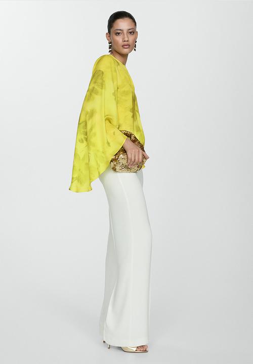 MANGO - Blouse Calipo-A - Bright Yellow