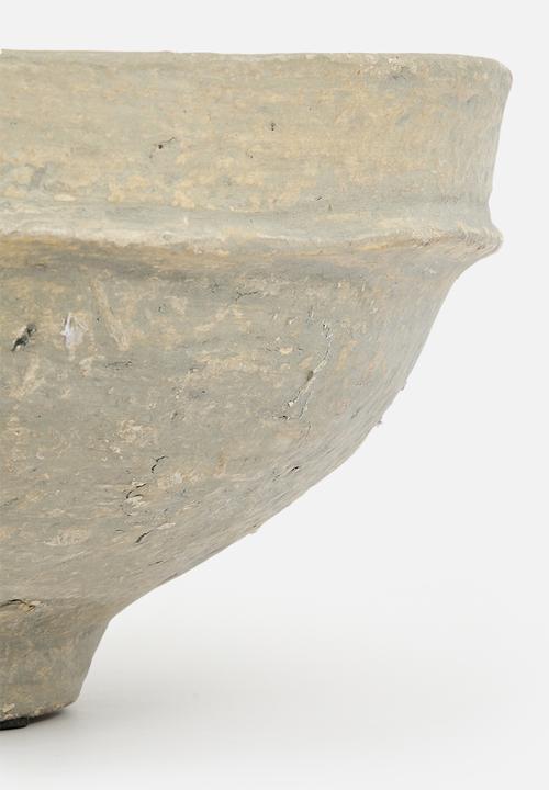Sixth Floor - Paper Mache Bowl - Grey