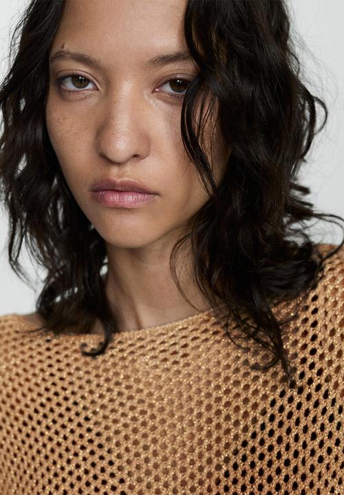 MANGO - Sweater Maria - Gold