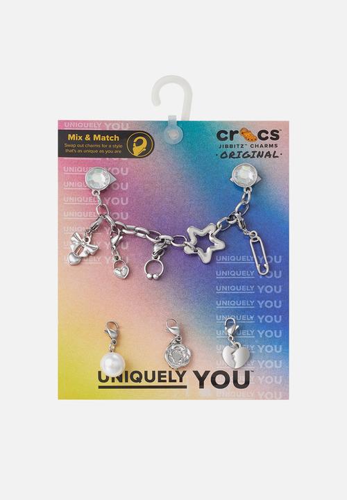 Crocs - Removable punk silver chain pack - silver