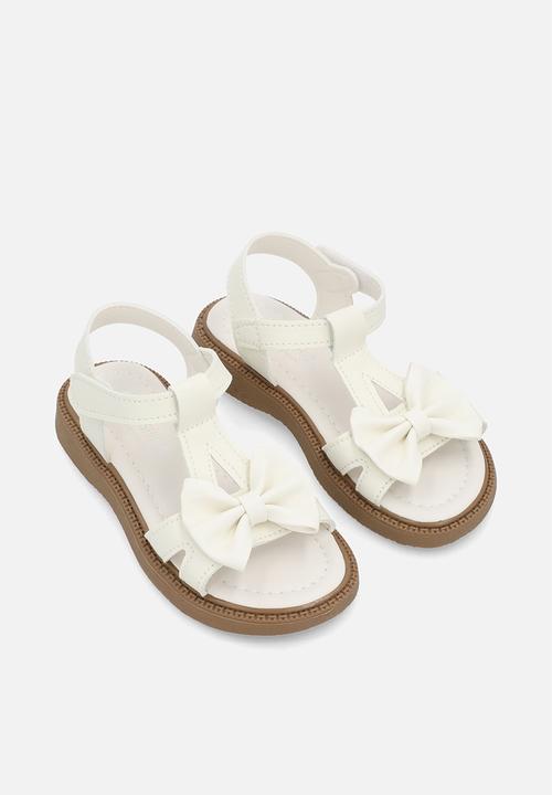 Pop Candy - Bowknot sandals - white
