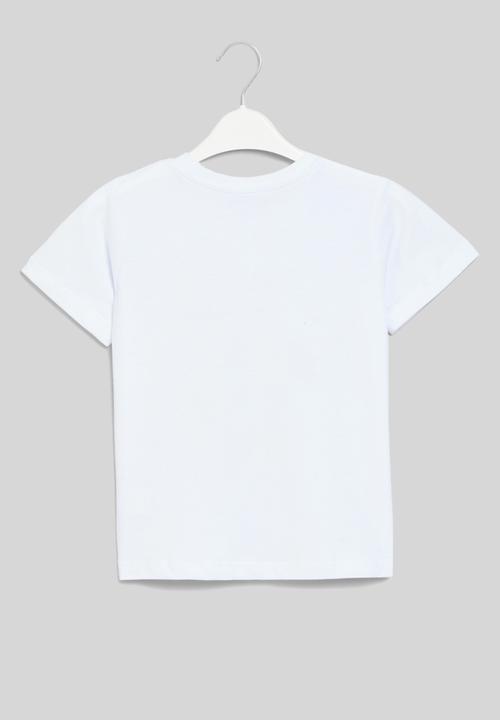 Pop Candy - Printed tee - white