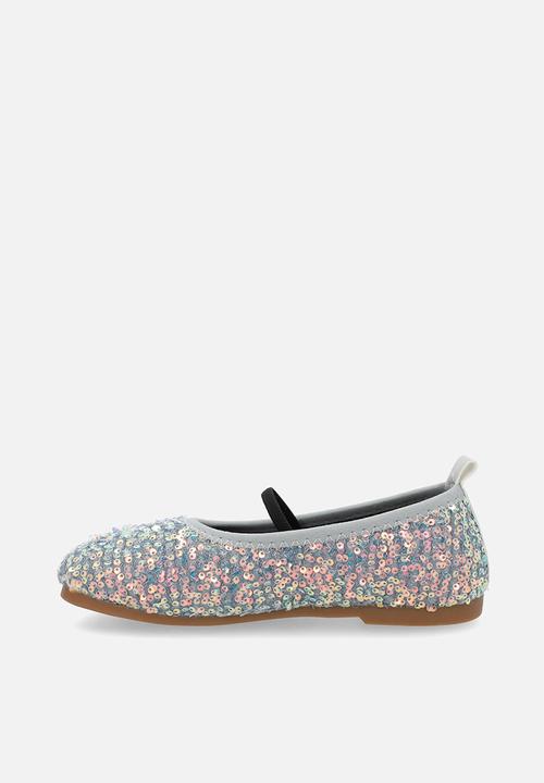 Pop Candy - Sequined flat pumps - purple