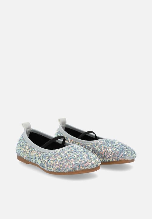 Pop Candy - Sequined flat pumps - purple