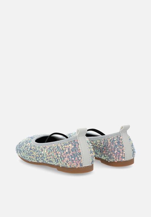 Pop Candy - Sequined flat pumps - purple