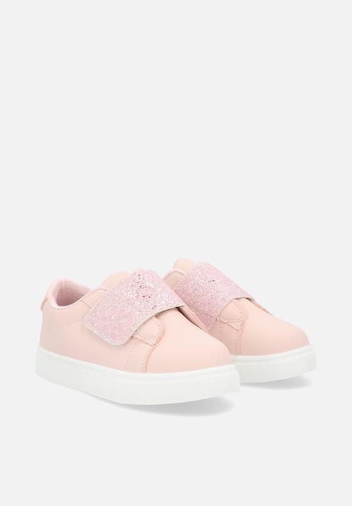 Pop Candy - Sequined strap sneakers - pink