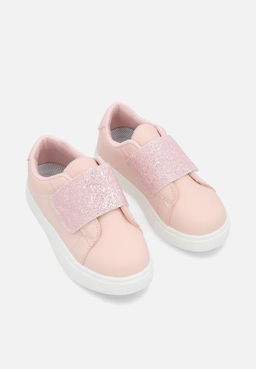 Pop Candy - Sequined strap sneakers - pink
