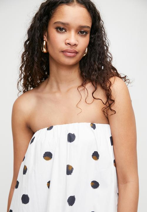 MILLA - Bubble mini dress - spot