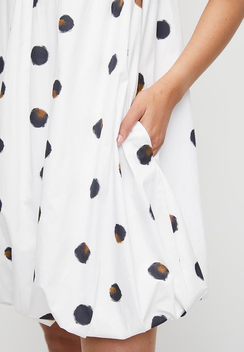 MILLA - Bubble mini dress - spot