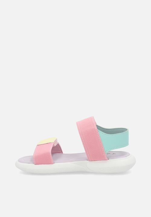 Pop Candy - Colour block sandals - multi