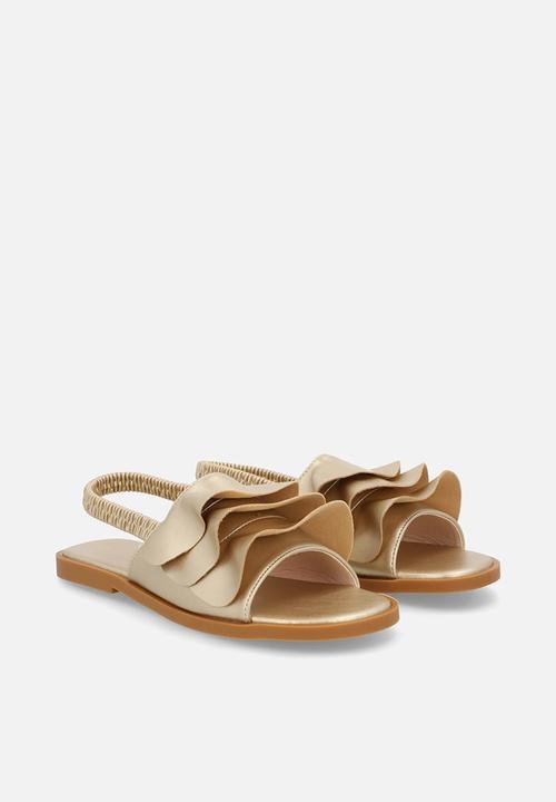 Pop Candy - Tiered sandal - gold
