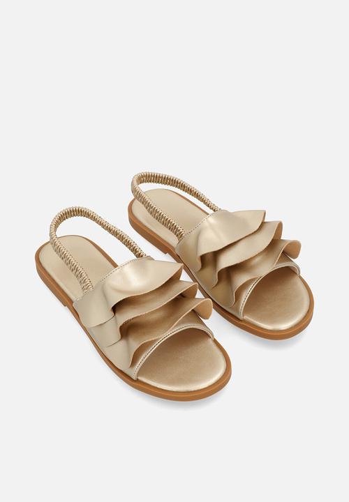 Pop Candy - Tiered sandal - gold