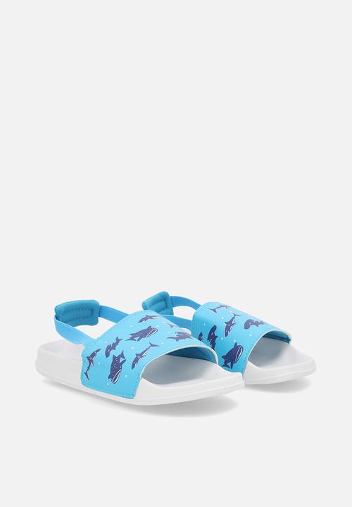 Pop Candy - Printed sandals - blue