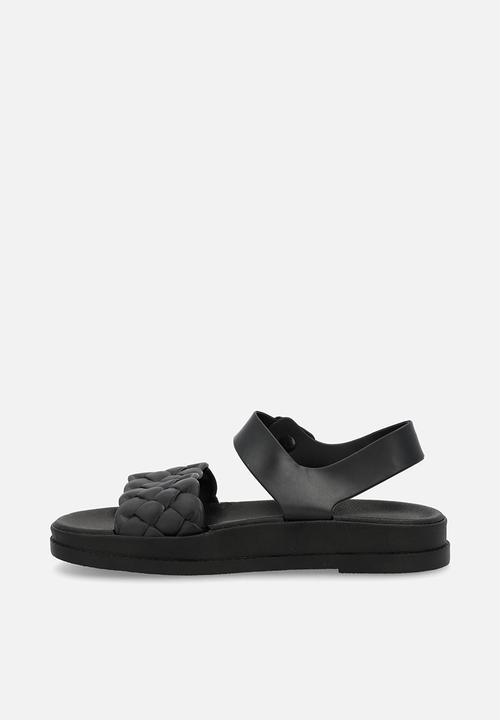 Pop Candy - Braided sandals - black