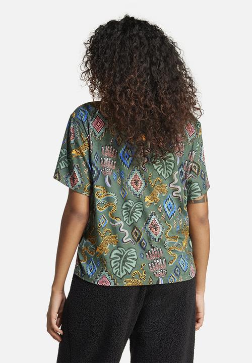 adidas Originals - Farm tee - mineral green