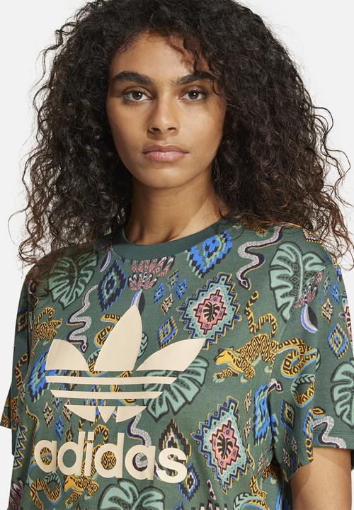 adidas Originals - Farm tee - mineral green