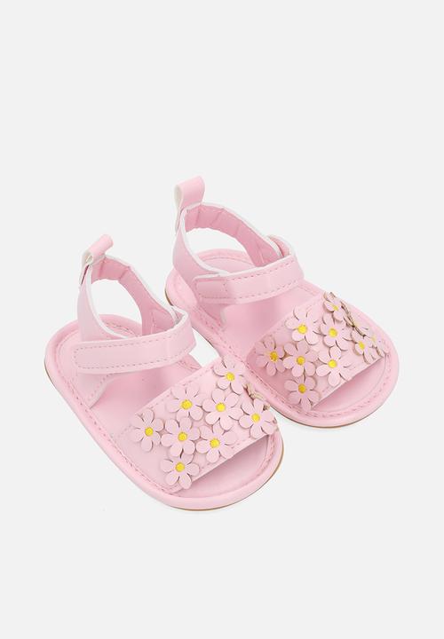 Pop Candy - Floral sandals - pink