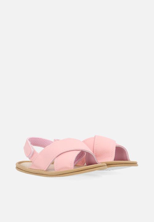 Pop Candy - Criss cross sandals - pink