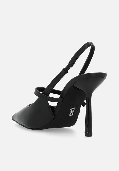 Steve Madden - Armour leather slingback - black leat