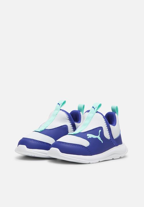 PUMA - Puma Fun Racer Slip On Inf - Silver Mist-Mint-Lapis Lazuli