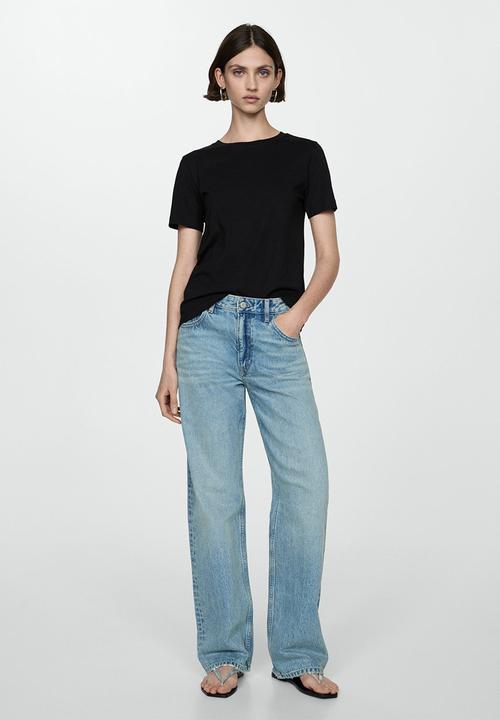 MANGO - T-Shirt Chalaca - Black