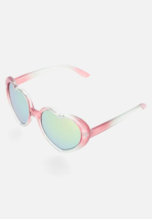 Pop Candy - Heart shaped sunglasses-multi