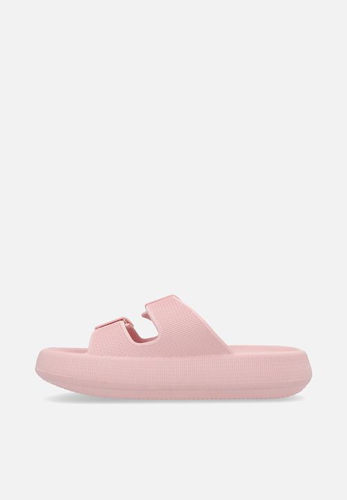 Pop Candy - Twin buckle slides-pink
