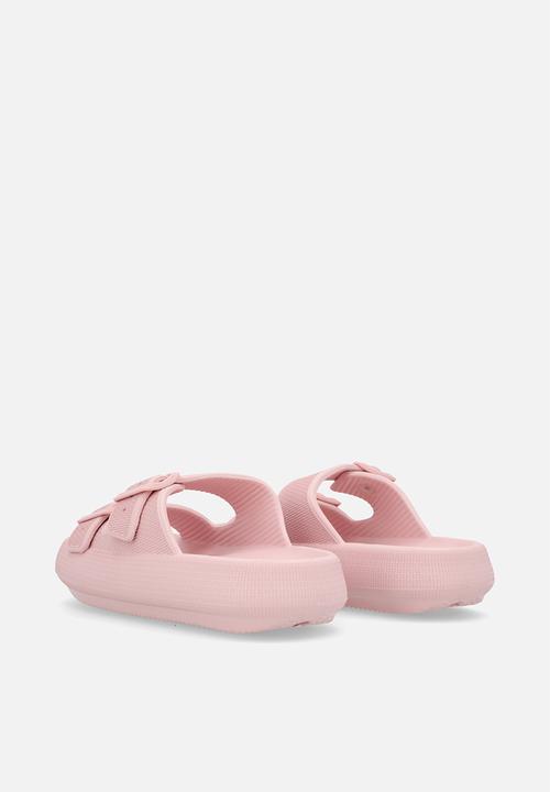 Pop Candy - Twin buckle slides-pink