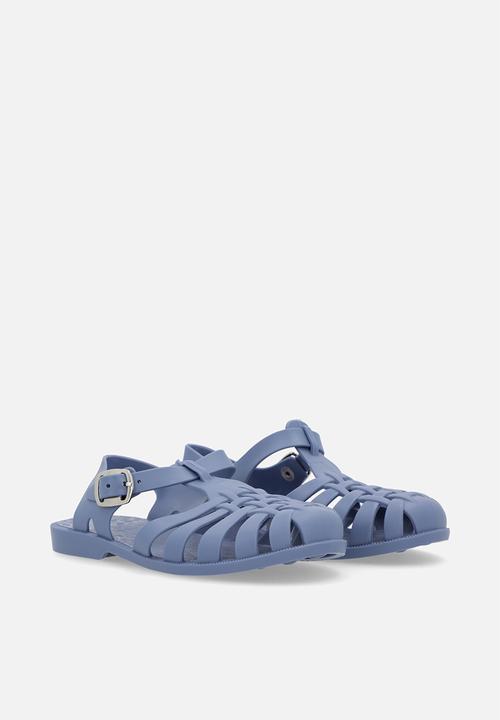 Pop Candy - Closed toe jelly sandals - blue