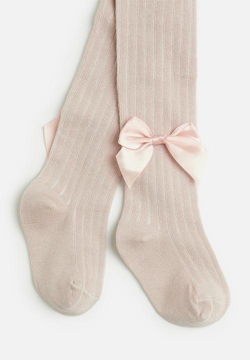 Pop Candy - Bow décor leggings - pink