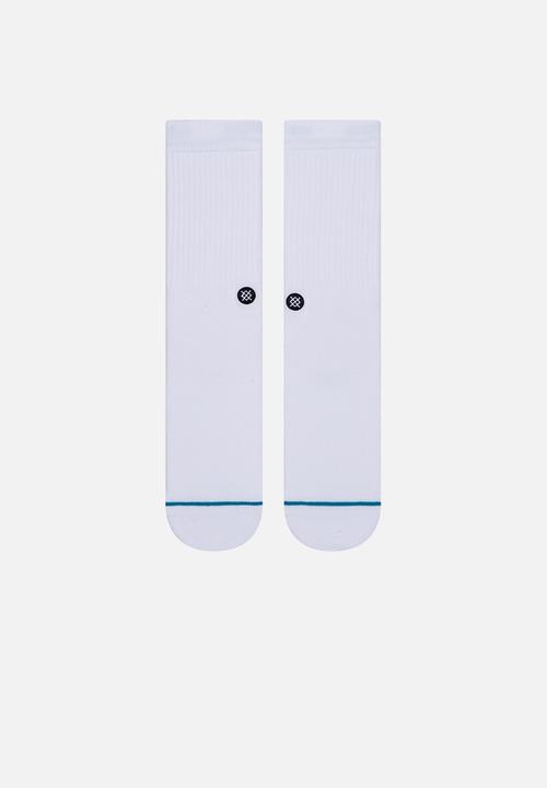 Stance Socks - ICON - white/black