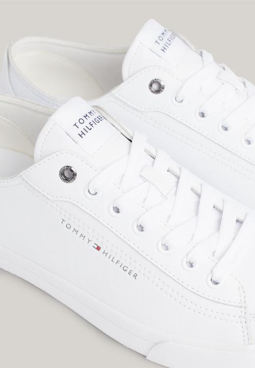 Tommy Hilfiger - Core Corporate Vulc Canvas - White