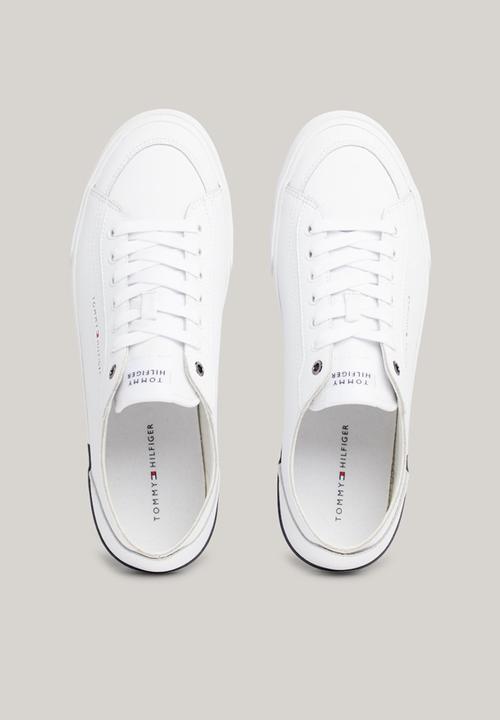 Tommy Hilfiger - Core Corporate Vulc Canvas - White
