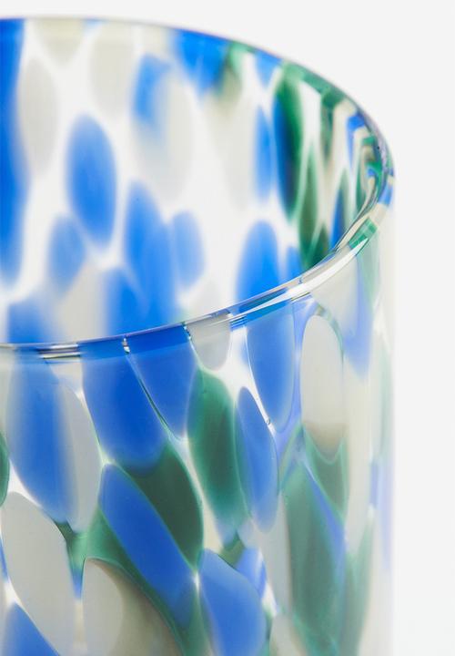 H&M - Patterned tumbler - green patterned