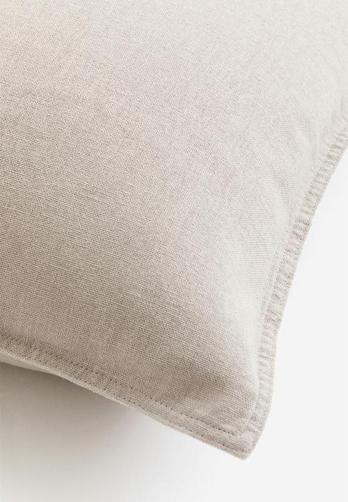 H&M - Linen-blend cushion cover - mole