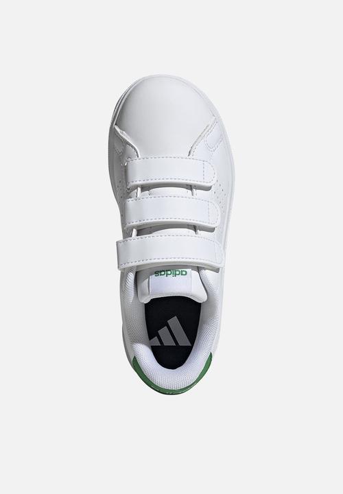 adidas Performance - Advantage Base 2.0 Cf C - Ftwr White/Ftwr White/Green