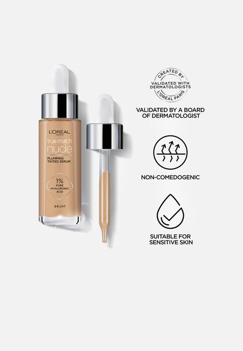 L'Oreal Paris - True Match Plumping Tinted Serum - 5-6 Medium Tan