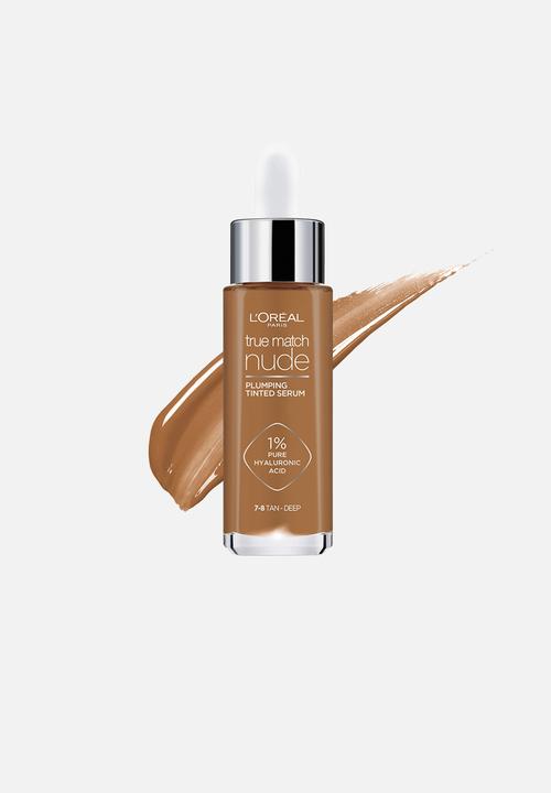 L'Oreal Paris - True Match Plumping Tinted Serum - 7-8 Tan-Deep