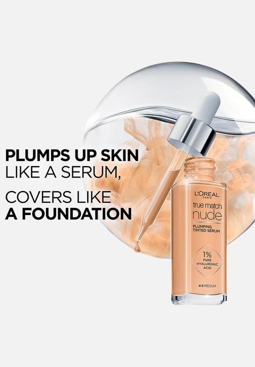 L'Oreal Paris - True Match Plumping Tinted Serum - 7-8 Tan-Deep