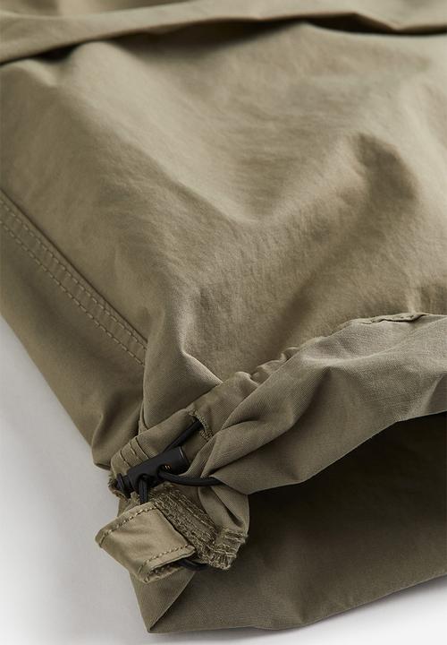 H&M - Cargo trousers - dark khaki green
