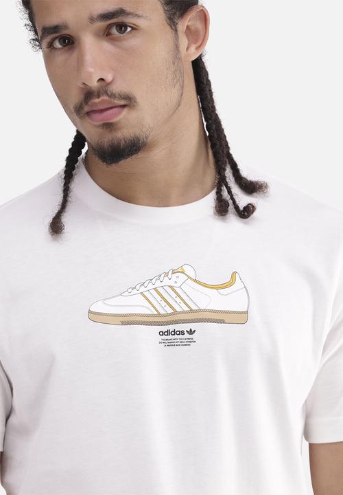 adidas Originals - TS sport 3 m tee - off white