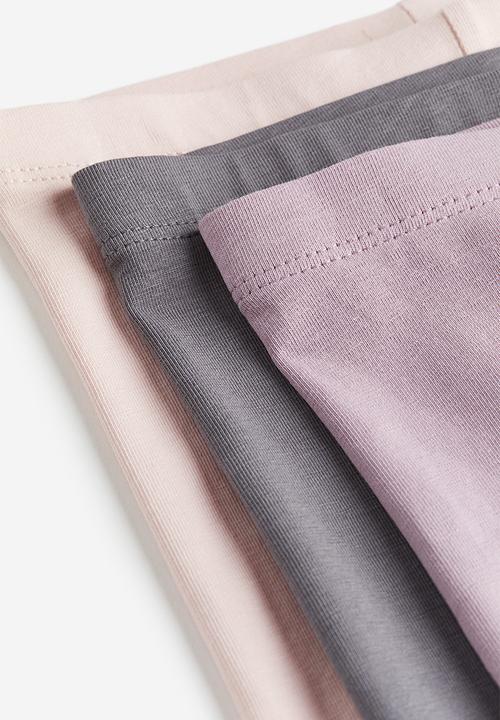 H&M - 3-Pack jersey leggings - multi 
